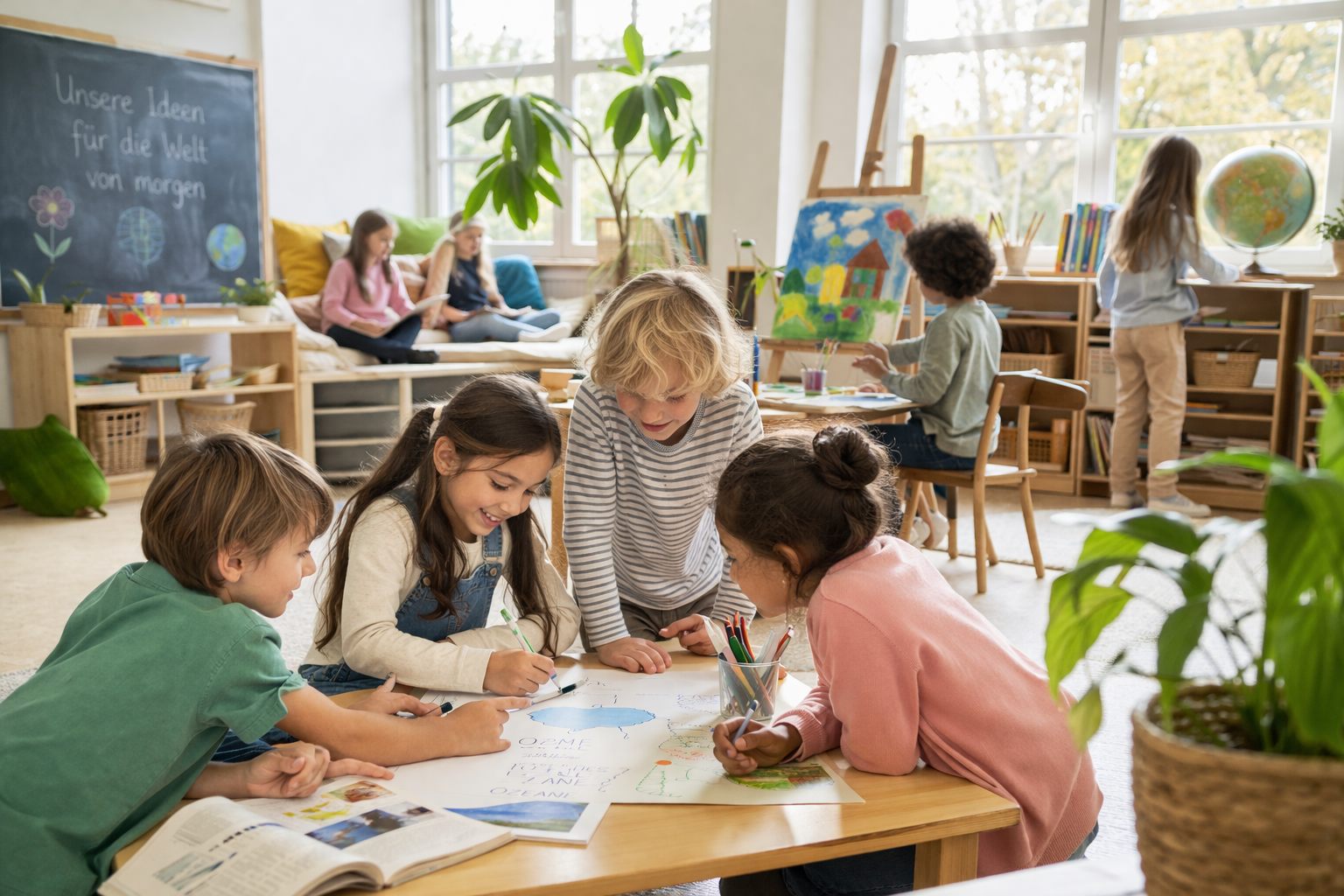 Einblick in die Schule