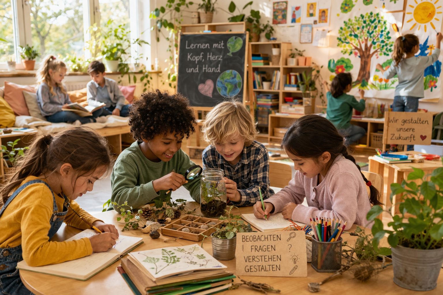 Weiterer Eindruck aus der Schule